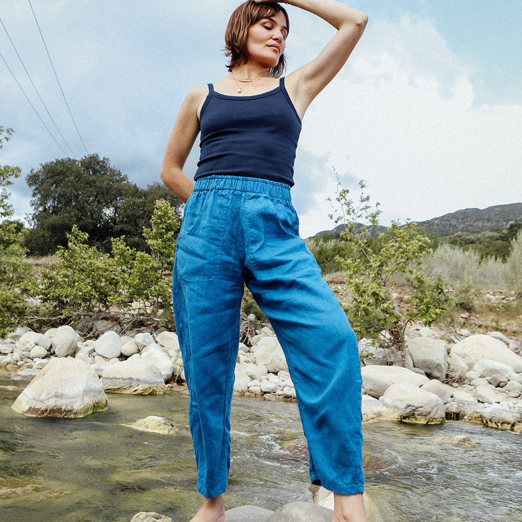 COCOON PANTS BLUEBIRD | TIGEROWL