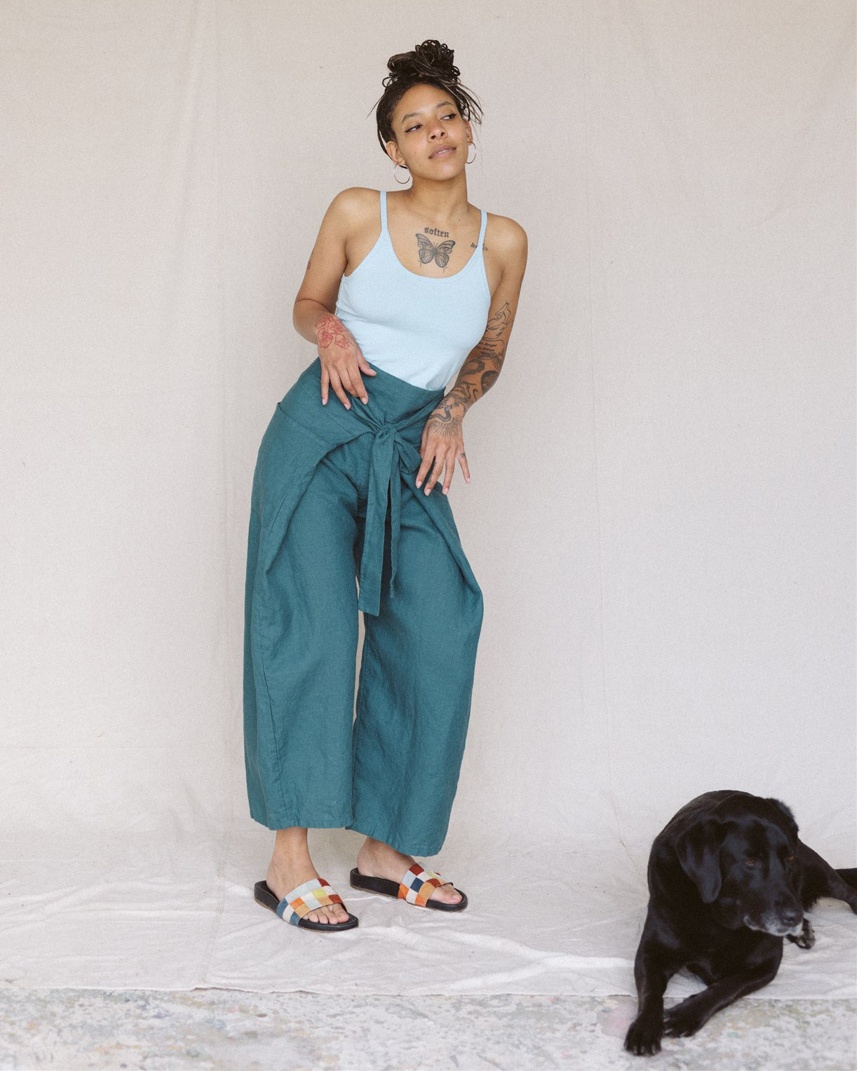 Wrap Trousers. Beach Trousers. Japanese Pants. - Etsy | Japanese pants, Wrap  pants, Pants