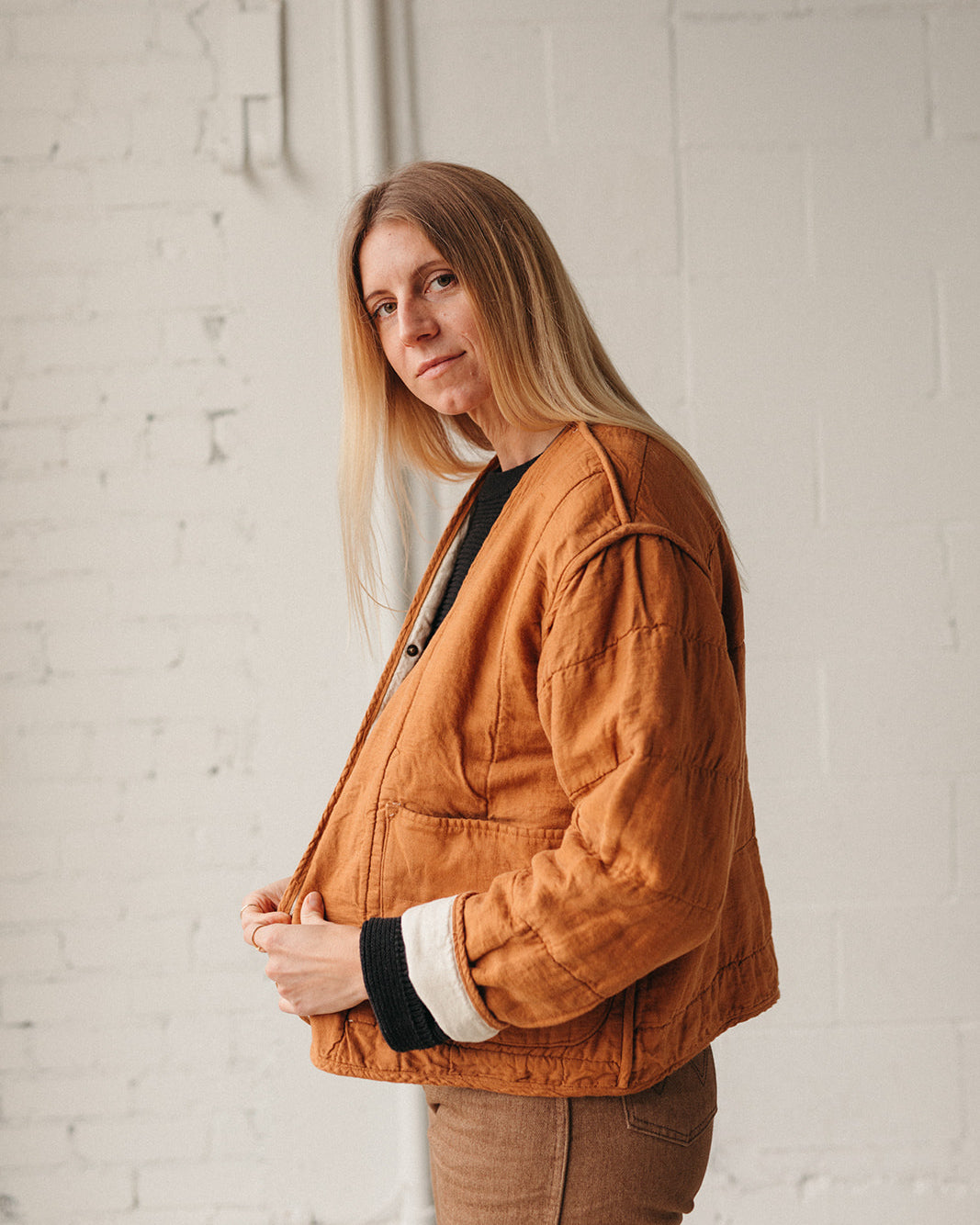 Baracuta G9 Corduroy Jacket Burnt Orange Winter G9 Suede Tobacco Baracuta
